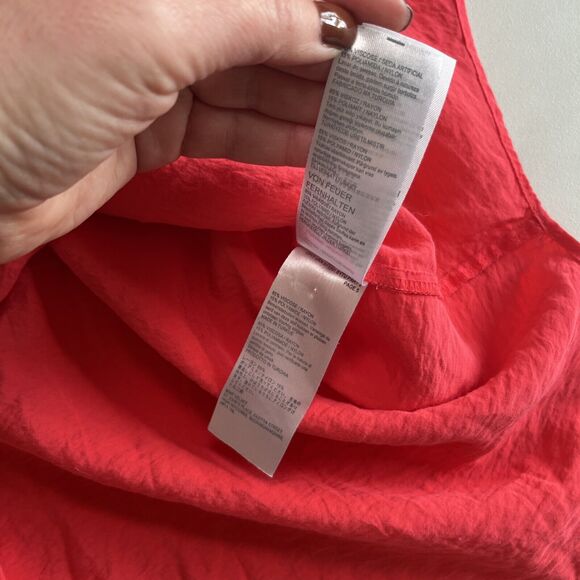 Mint Velvet Coral Collared Tunic Blouse V Neck Long Sleeve Women's Size XL EUC - Picture 9 of 11